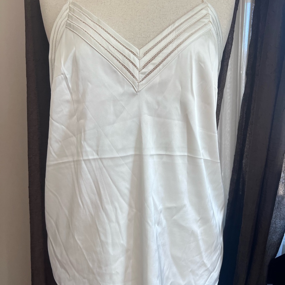 NWT Express Cream Sleeveless Top